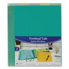 C-Line Products Index Dividers with Vertical Tab, 5-Tab, 11.5 x 10, Assorted, 1 Set 07150